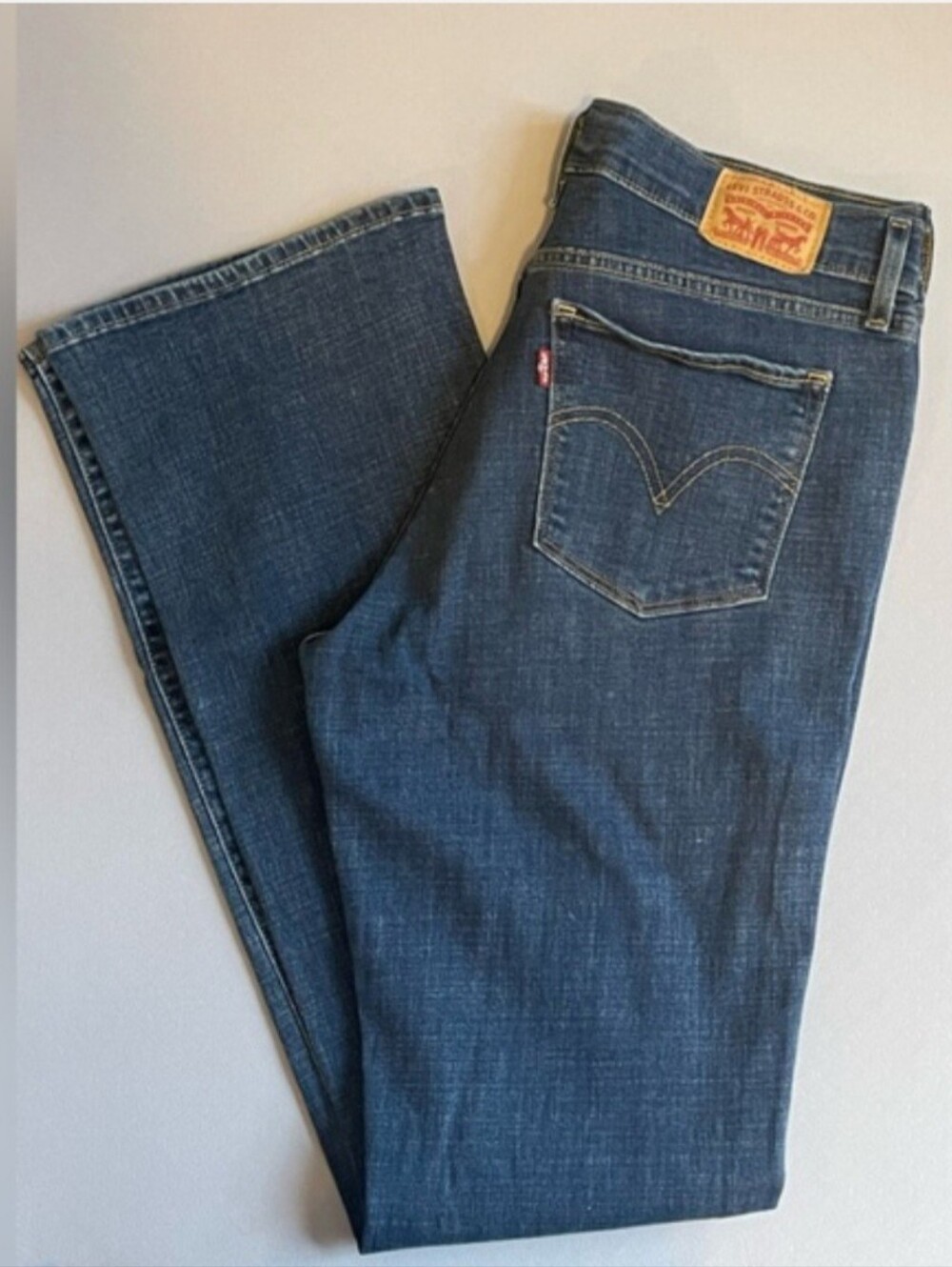 Levi's Classic Bootcut Jeans Medium Dark Wash Size W30 L34 (J006)
